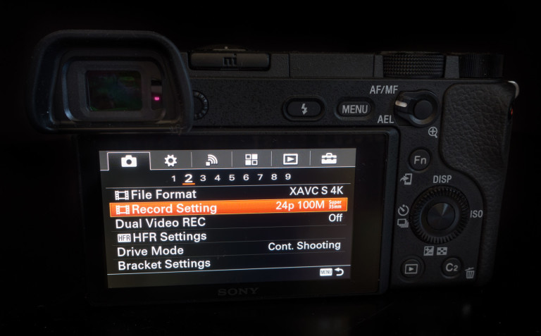 How-to: - How To Change the Camera Settings and Record Settings of