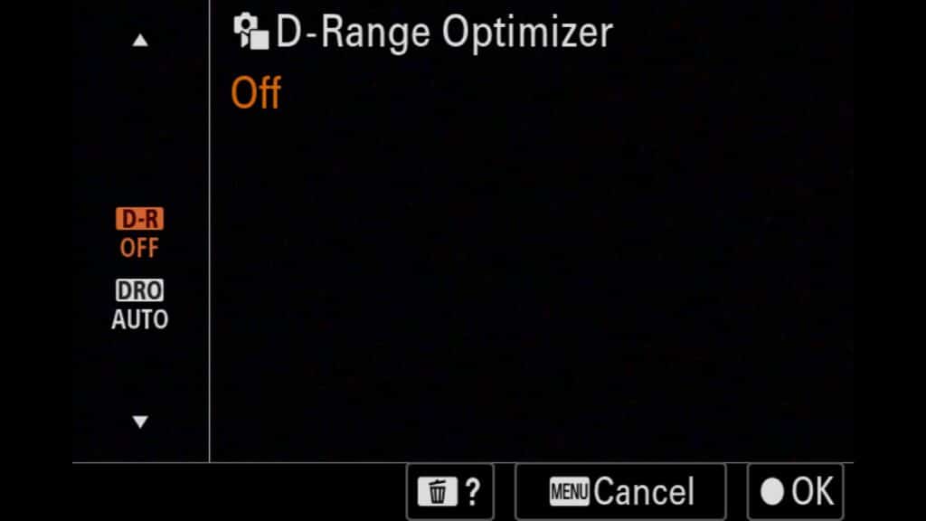 Turning Off the D-Range Optimizer, These settings are in the "Exposure/Color" menu under "6: Color/Tone". There, you will find "D-Range Optimizer". For the Sony a1 II by Colby Brown Photography.