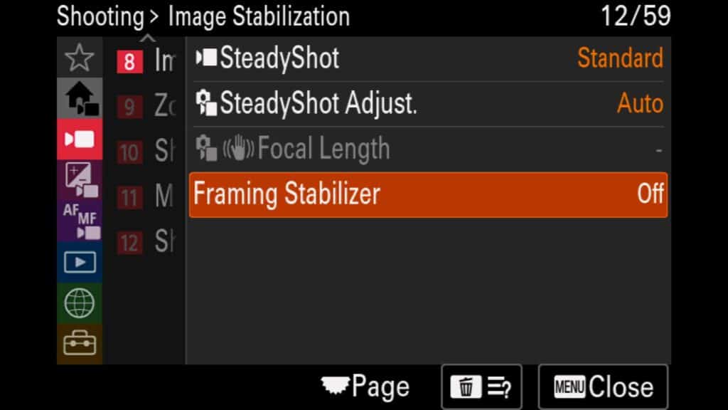 Framing Stabilizer vs Auto Framing (New to the Sony a1 II)