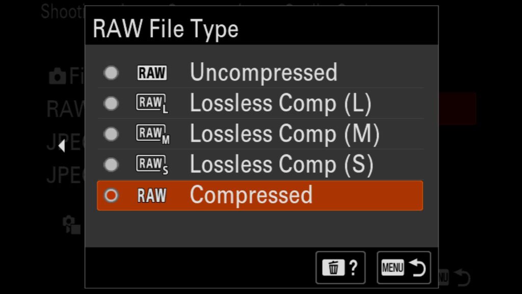 These settings can be found under the "Shooting" menu, under "1: Image Quality" and "Image Quality Settings". For the Sony a1 II - by Colby Brown Photography