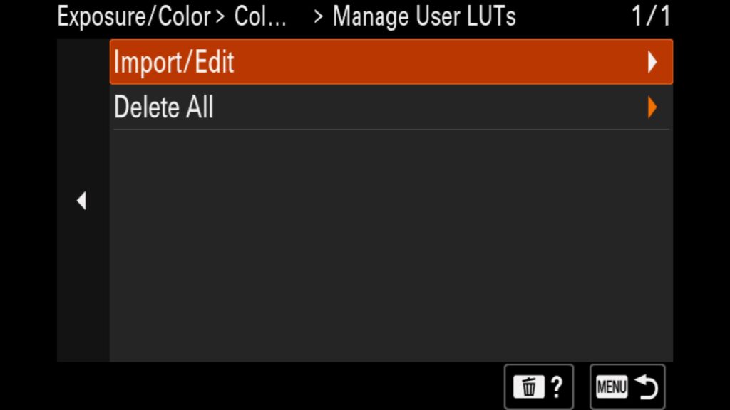 Manage User Luts - LUTs (Lookup Tables) are a color filter you use to alter the colors in your image or video