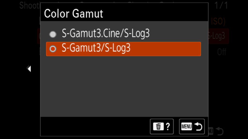 Color Gamut - "S-Log," this feature allows you to have a significant amount of leeway when adjusting and enhancing both the dynamic range of your videos and the quality of the colors displayed. For the Sony a1 II by Colby Brown Photography.